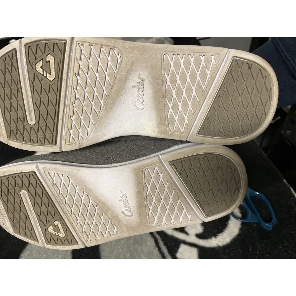 TravisMathew Cuater The Daily Wool Shoes Mens Size 11.5 Gray